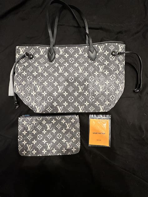 louis vuitton neverfull discontinued|louis vuitton denim neverfull.